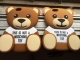 Чехол 3D Cute Cartoon Bear Toy Brown Soft Silicone для iPhone 7
