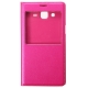 Чехол S View Cover Case для Samsung Galaxy J1 - Pink