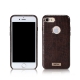 REMAX Maso Series Crocodile Leather Coated Hard Case for iPhone 7 Plus - Brown