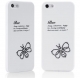 Чехол Star5 Insect Story Bee White для iPhone 5S/5 (with Swarovski)