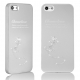 Star5 Insect Story Lizard Silver for iPhone 5/5s (with Swarovski)