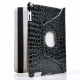 Чехол 360° Rotating Stand/Case Crocodile для iPad 4/ iPad 3/ iPad 2 - черный