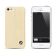 CG Mobile BMW Leather Hard Case Cream for iPhone 5/5S (BMHCP5LC)
