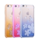 Kingxbar Flowers for iPhone 6/6S Blue