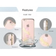 KIngxbar Lotus And Fish Series for iPhone 6/6S Pink