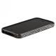 Бампер металлический для iPhone 5/5S/SE со стразами - Black