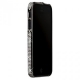 Бампер металлический для iPhone 5/5S/SE со стразами - Black