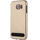 Чехол MOTOMO Armor Metal + TPU Protective Case for Samsung Galaxy S6 Edje - Gold