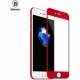 Защитное стекло Baseus PET Soft 3D Tempered Glass 0.23mm Red для iPhone 7 Plus