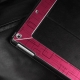 Чехол с орнаментом iBacks Flame черный + красный для iPad Air