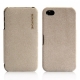 Чехол Borofone Pilot Leather Case для iPhone 4/4s - серый