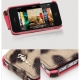 Viva LUJO Leopardo LEO dot iPhone 4/4S ivory