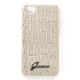 Guess Croco Back Cover Beige for iPhone 4/4S